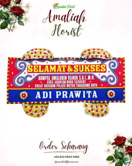 Papan Bunga Ucapan Selamat Pagerkasih